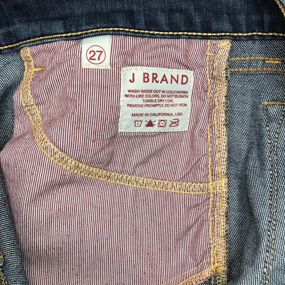J Brand Straight Leg 72% Cotton Women’s Jeans - Size: 27 - Picture 11 of 15